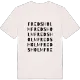 Fredsholm ordlek t-shirt