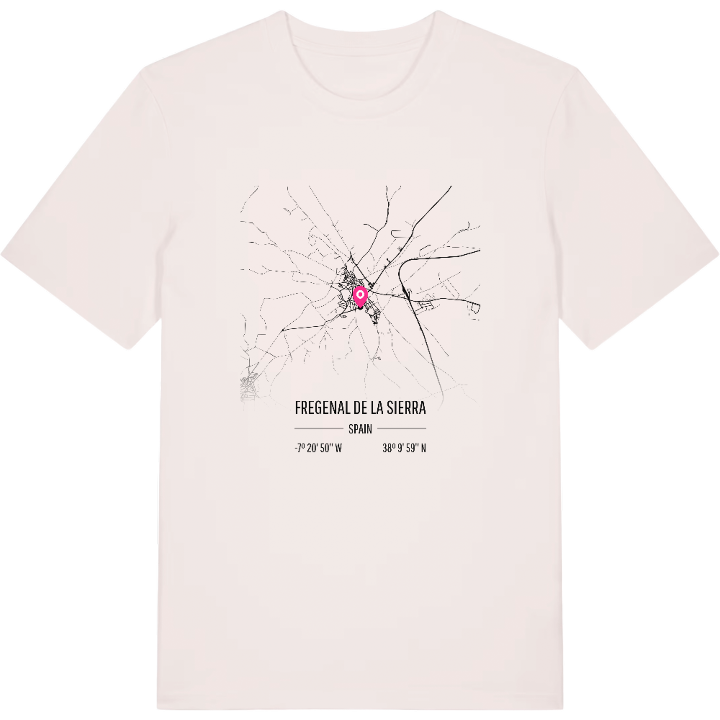 Fregenal de la Sierra karta t-shirt – t-shirt från PinShirt