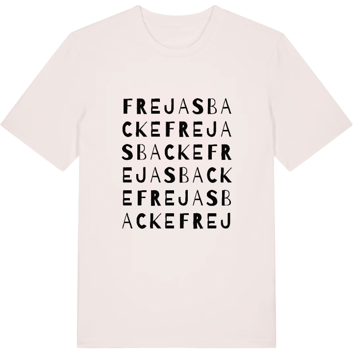 Frejas backe ordlek t-shirt – t-shirt från PinShirt