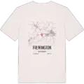 Fremington karta t-shirt