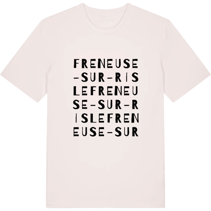 Freneuse-sur-Risle ordlek t-shirt – t-shirt från PinShirt