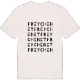 Freychenet ordlek t-shirt
