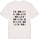 Friddal ordlek t-shirt