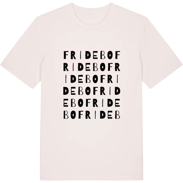 Fridebo ordlek t-shirt – t-shirt från PinShirt
