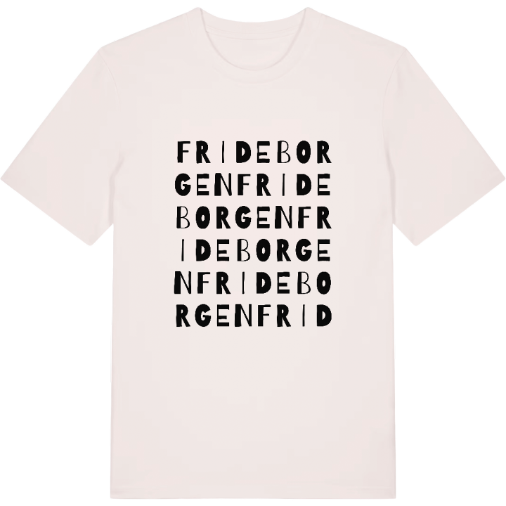 Frideborgen ordlek t-shirt – t-shirt från PinShirt
