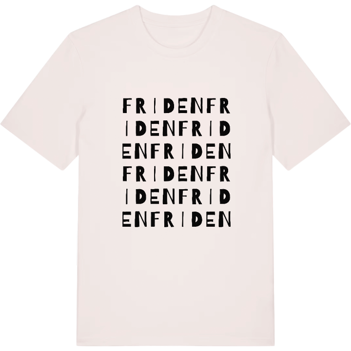 Friden ordlek t-shirt – t-shirt från PinShirt
