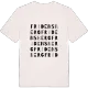 Fridensberg ordlek t-shirt
