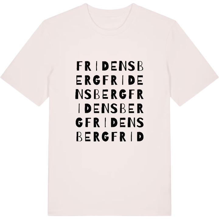 Fridensberg ordlek t-shirt – t-shirt från PinShirt