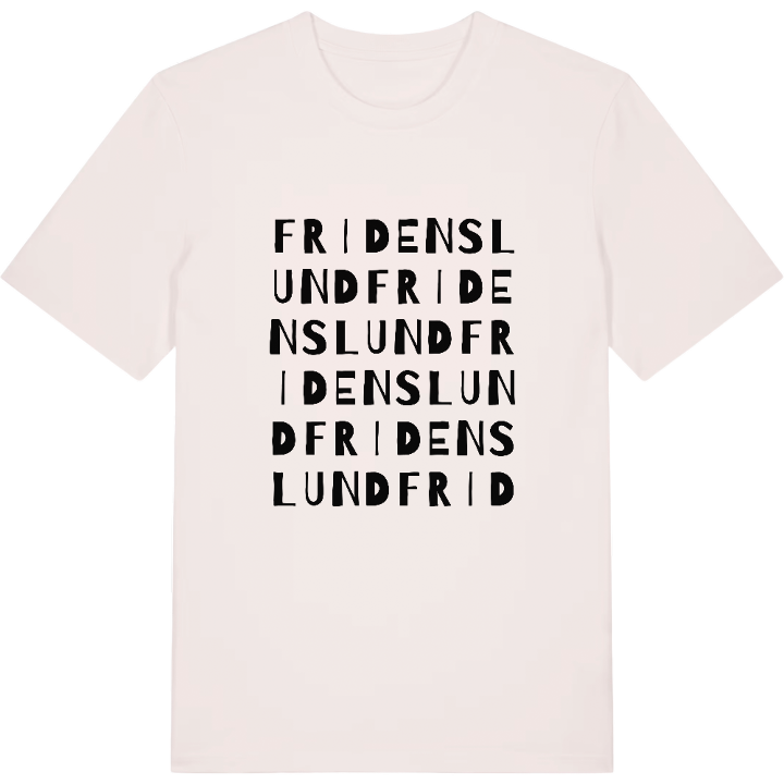 Fridenslund ordlek t-shirt – t-shirt från PinShirt