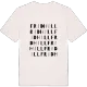 Fridhill ordlek t-shirt