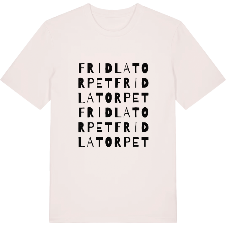 Fridlatorpet ordlek t-shirt – t-shirt från PinShirt