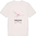Fridlevstad karta t-shirt