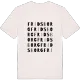 Fridsborg ordlek t-shirt