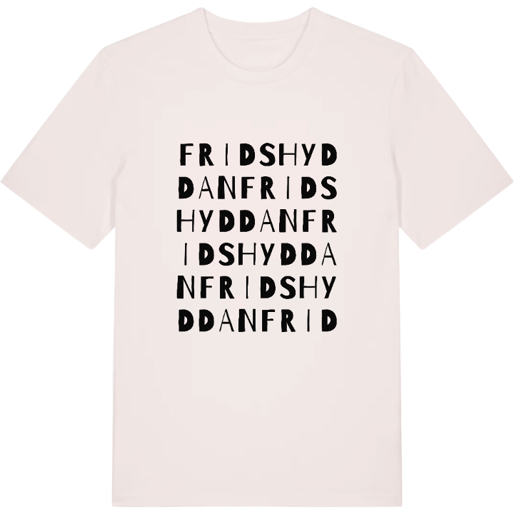 Fridshyddan ordlek t-shirt – t-shirt från PinShirt