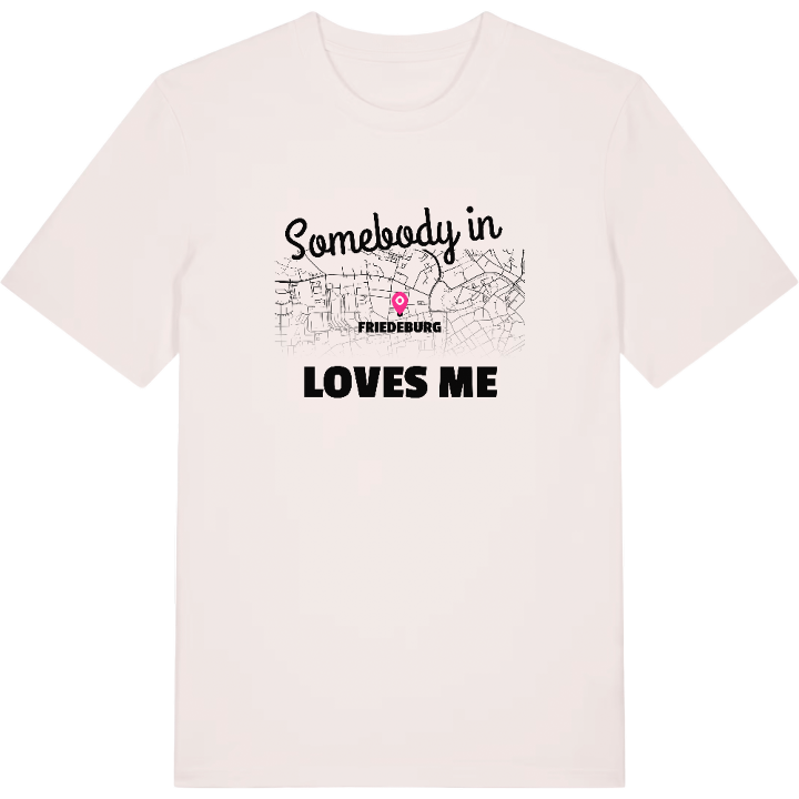 Någon i Friedeburg älskar mig t-shirt – t-shirt från PinShirt