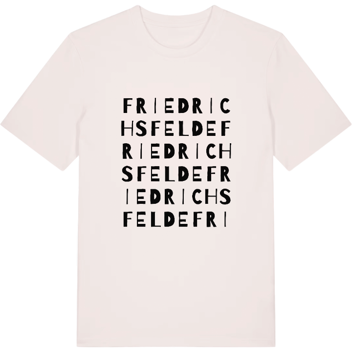 Friedrichsfelde ordlek t-shirt – t-shirt från PinShirt