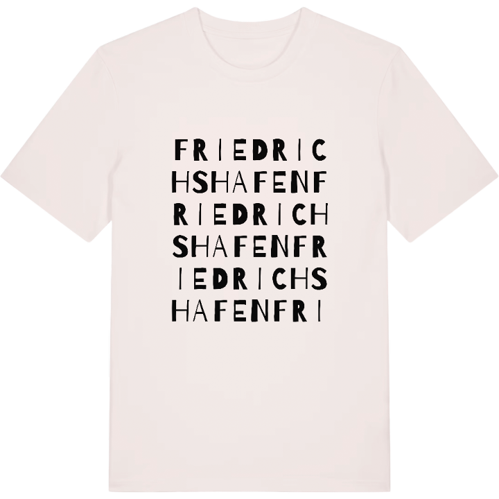 Friedrichshafen ordlek t-shirt – t-shirt från PinShirt