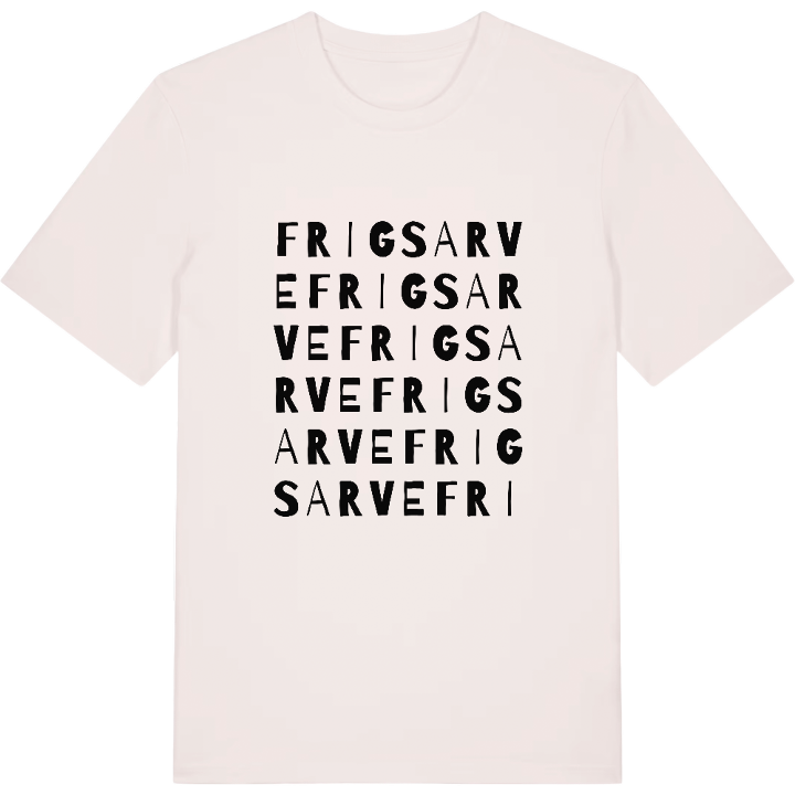 Frigsarve ordlek t-shirt – t-shirt från PinShirt