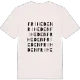 Friheden ordlek t-shirt