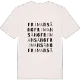 Frimansäng ordlek t-shirt