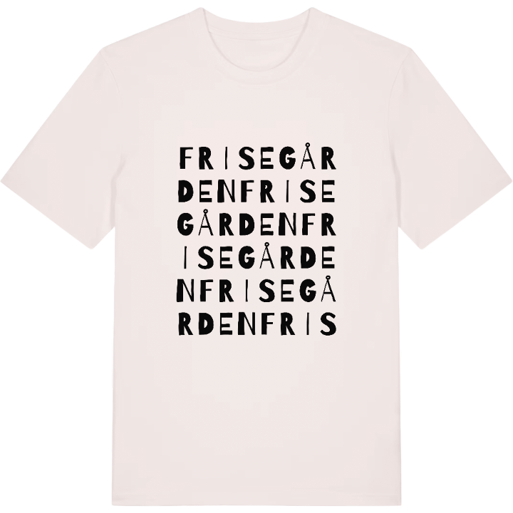 Frisegården ordlek t-shirt – t-shirt från PinShirt