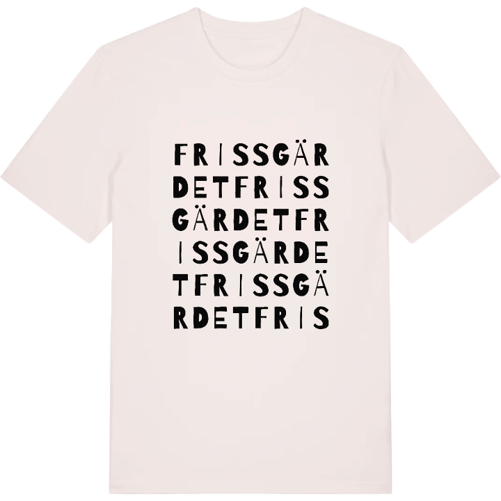 Frissgärdet ordlek t-shirt – t-shirt från PinShirt