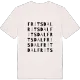 Fritsdal ordlek t-shirt