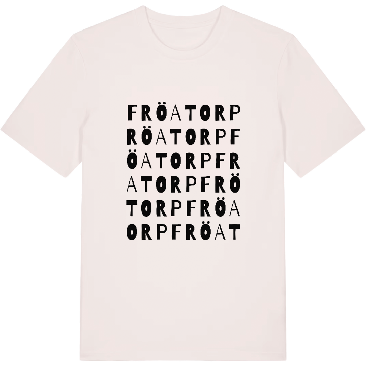 Fröatorp ordlek t-shirt – t-shirt från PinShirt