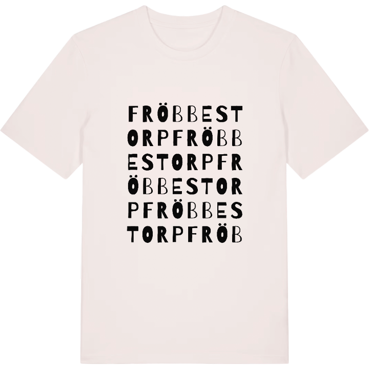 Fröbbestorp ordlek t-shirt – t-shirt från PinShirt