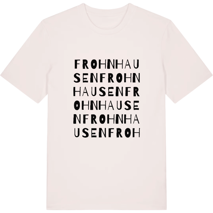 Frohnhausen ordlek t-shirt – t-shirt från PinShirt