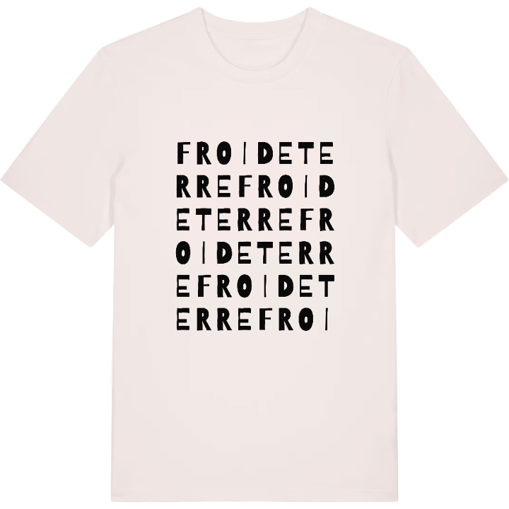 Froideterre ordlek t-shirt – t-shirt från PinShirt