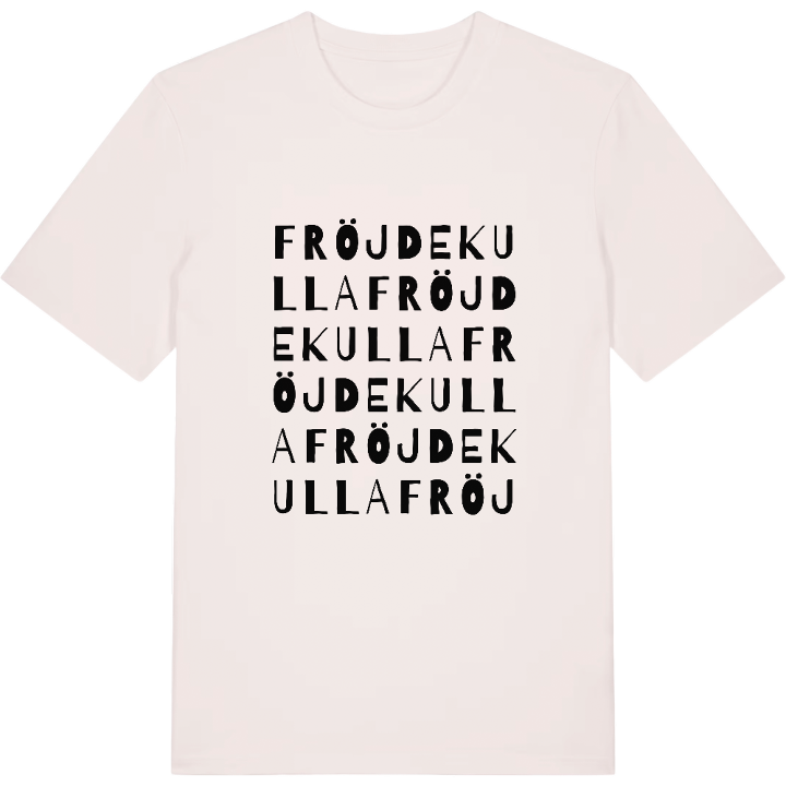 Fröjdekulla ordlek t-shirt – t-shirt från PinShirt