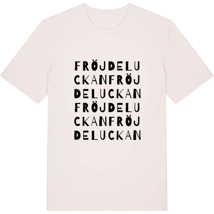 Fröjdeluckan ordlek t-shirt – t-shirt från PinShirt