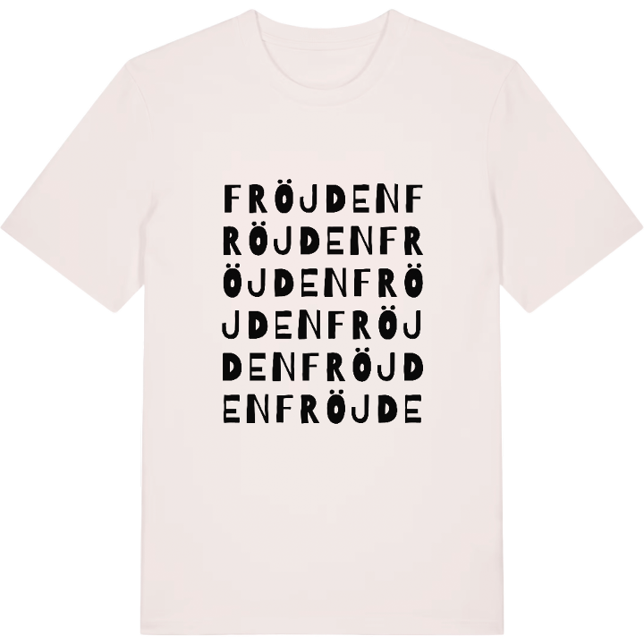 Fröjden ordlek t-shirt – t-shirt från PinShirt