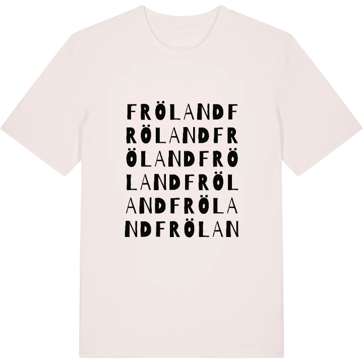 Fröland ordlek t-shirt – t-shirt från PinShirt