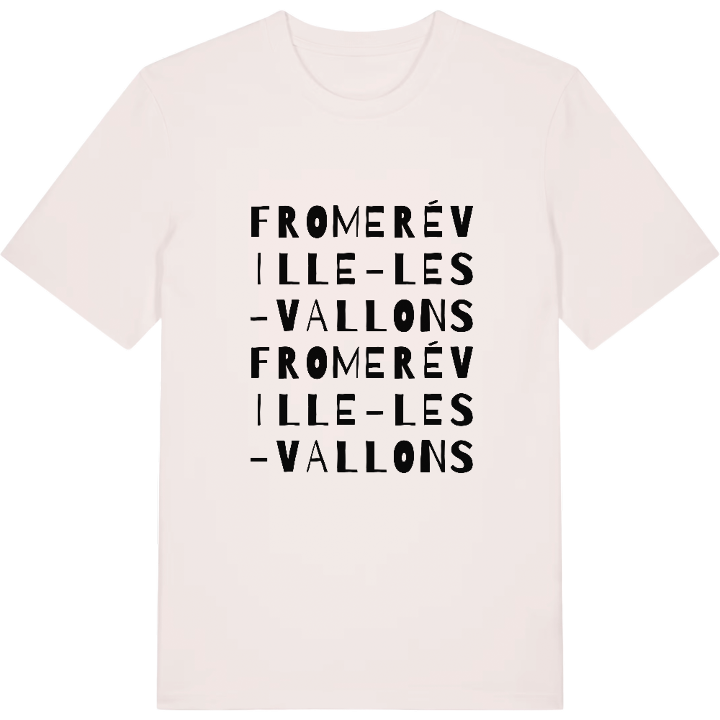 Fromeréville-les-Vallons ordlek t-shirt – t-shirt från PinShirt