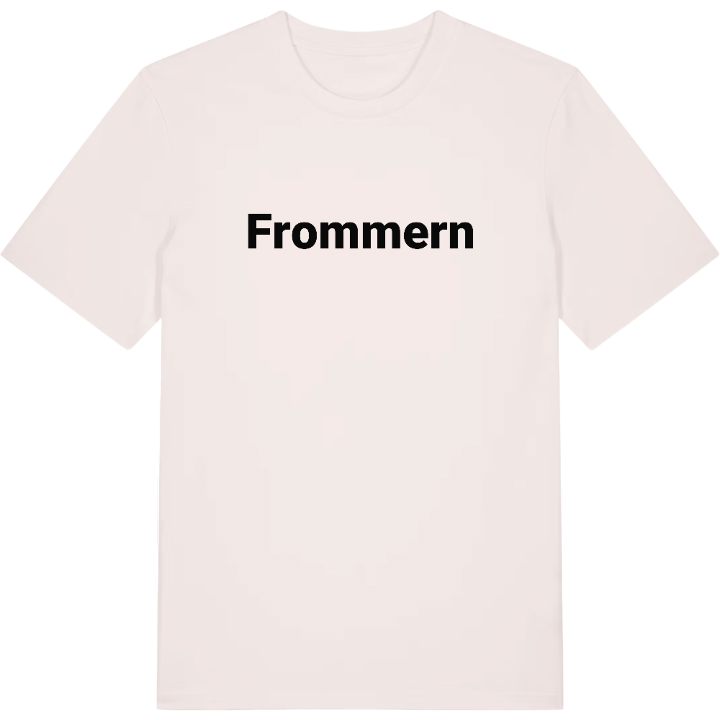 Frommern fetstil t-shirt – t-shirt från PinShirt