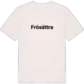 Frösättra fetstil t-shirt