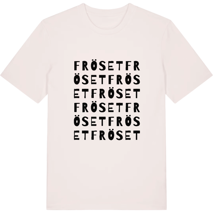 Fröset ordlek t-shirt – t-shirt från PinShirt