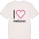 Jag älskar Frössvi t-shirt stort tryck
