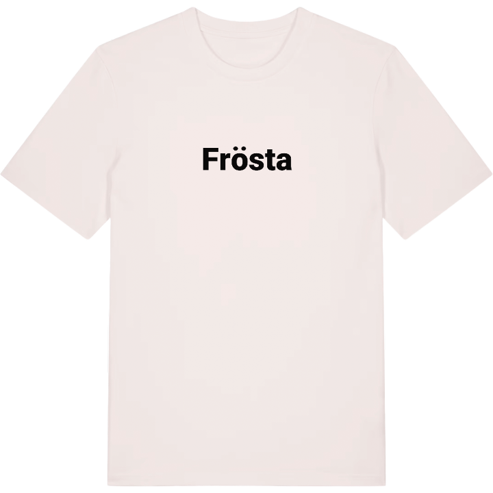 Frösta fetstil t-shirt – t-shirt från PinShirt
