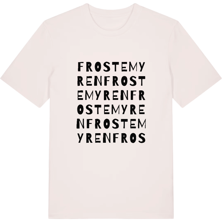 Frostemyren ordlek t-shirt – t-shirt från PinShirt