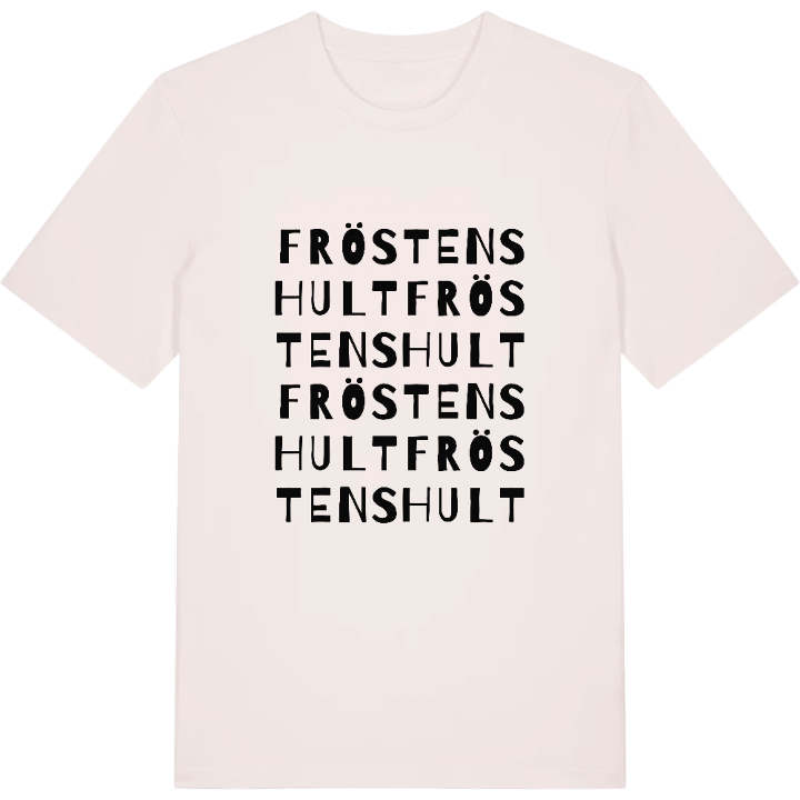 Fröstenshult ordlek t-shirt – t-shirt från PinShirt