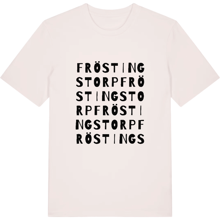 Fröstingstorp ordlek t-shirt – t-shirt från PinShirt