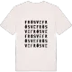 Frösve ordlek t-shirt