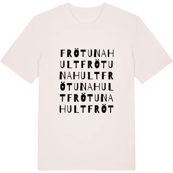 Frötunahult ordlek t-shirt – t-shirt från PinShirt