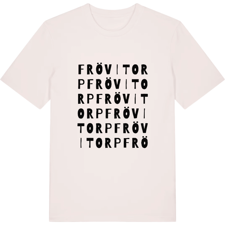 Frövitorp ordlek t-shirt – t-shirt från PinShirt