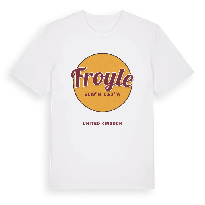 Froyle cirkel t-shirt – t-shirt från PinShirt