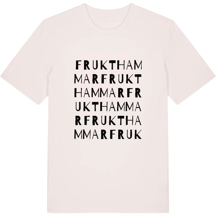 Frukthammar ordlek t-shirt – t-shirt från PinShirt