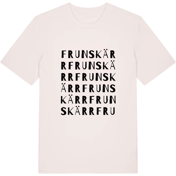 Fruns kärr ordlek t-shirt – t-shirt från PinShirt